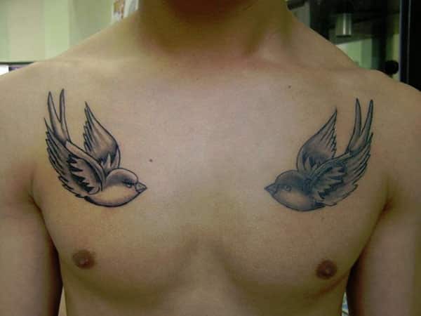 swallows-neo-traditional tattoo