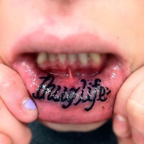 inner lip tattoo ideas