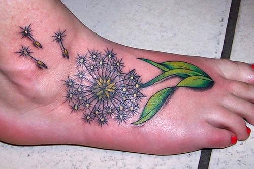 tattoo dandelion