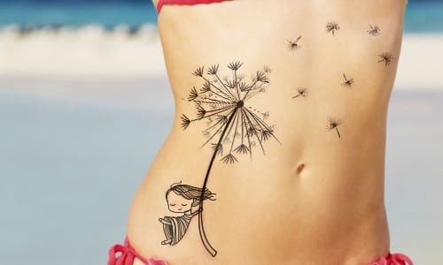 tattoo dandelion