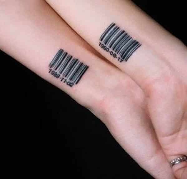 Barcode-matching-tattoos