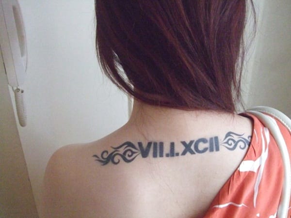 best-roman-numeral-tattoo-designs