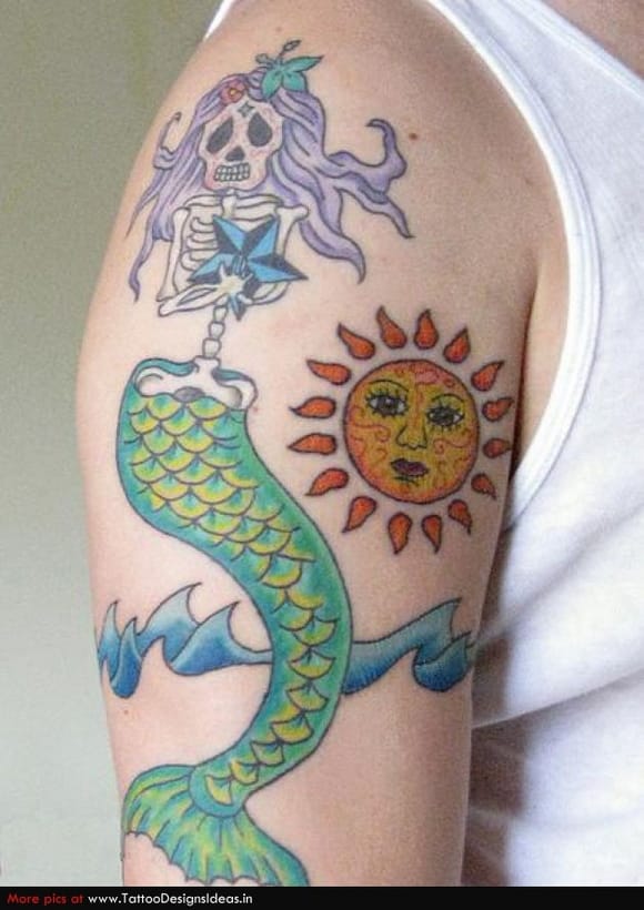 fascinating-mermaid-tattoo