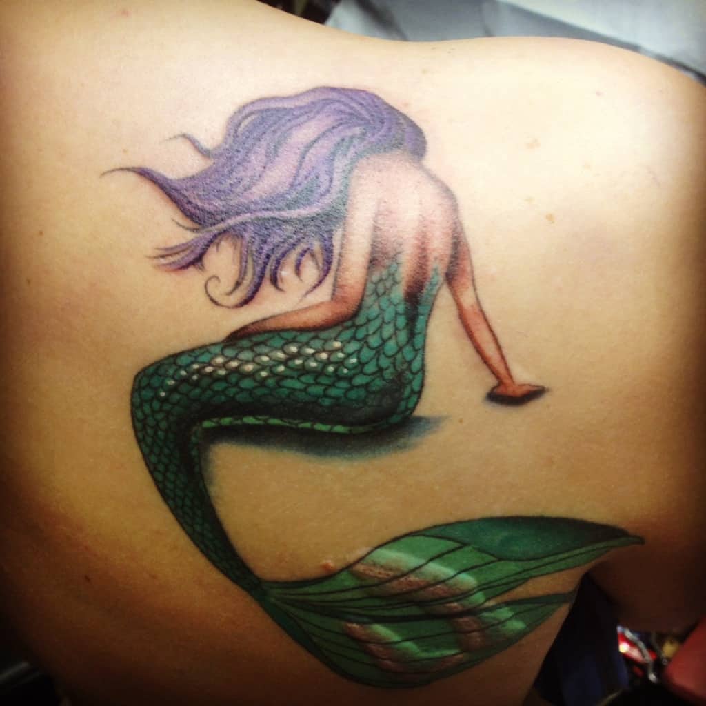 mermaid tattoos 2015