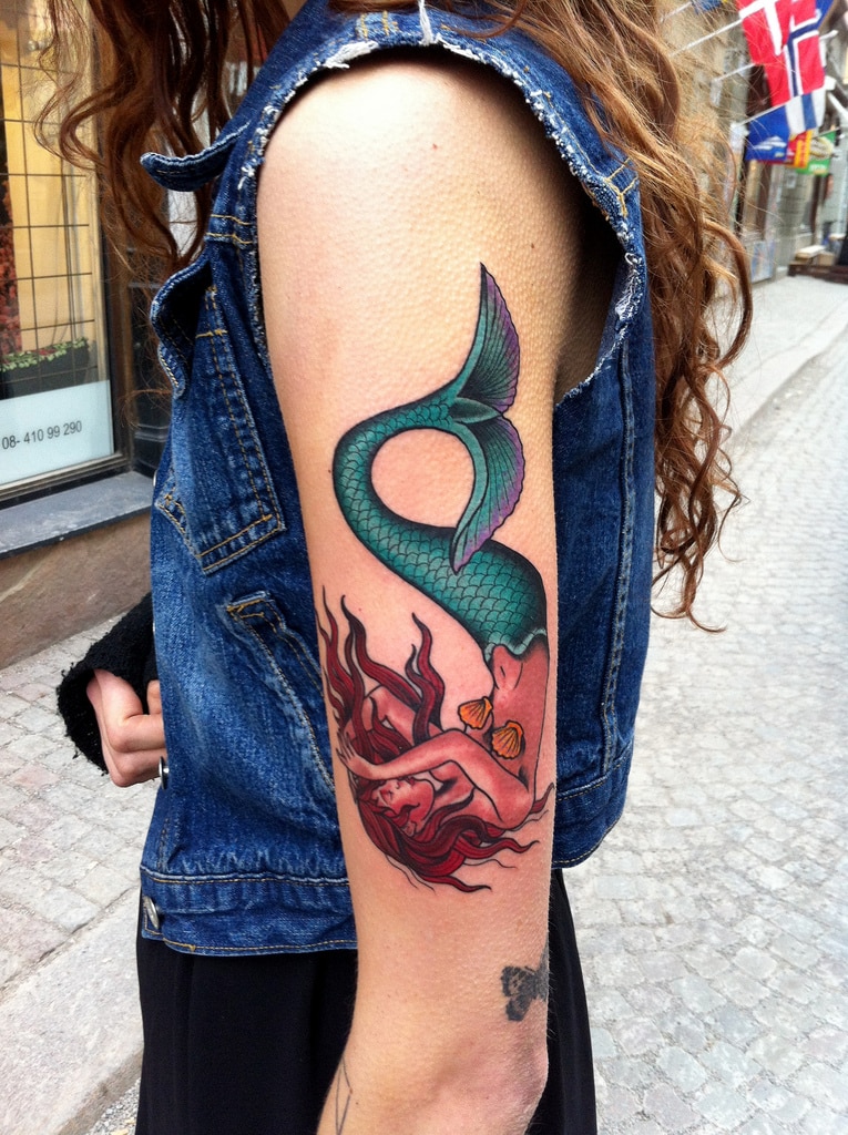 mermaid-tattoo-arm-piece