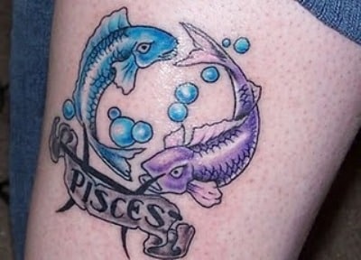 pisces tattoo designs