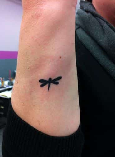 cool dragonfly tattoo
