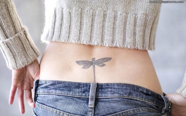 dragonfly-tattoo on back
