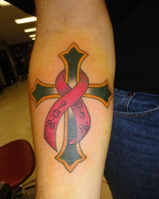 christian breast cancer tattoos