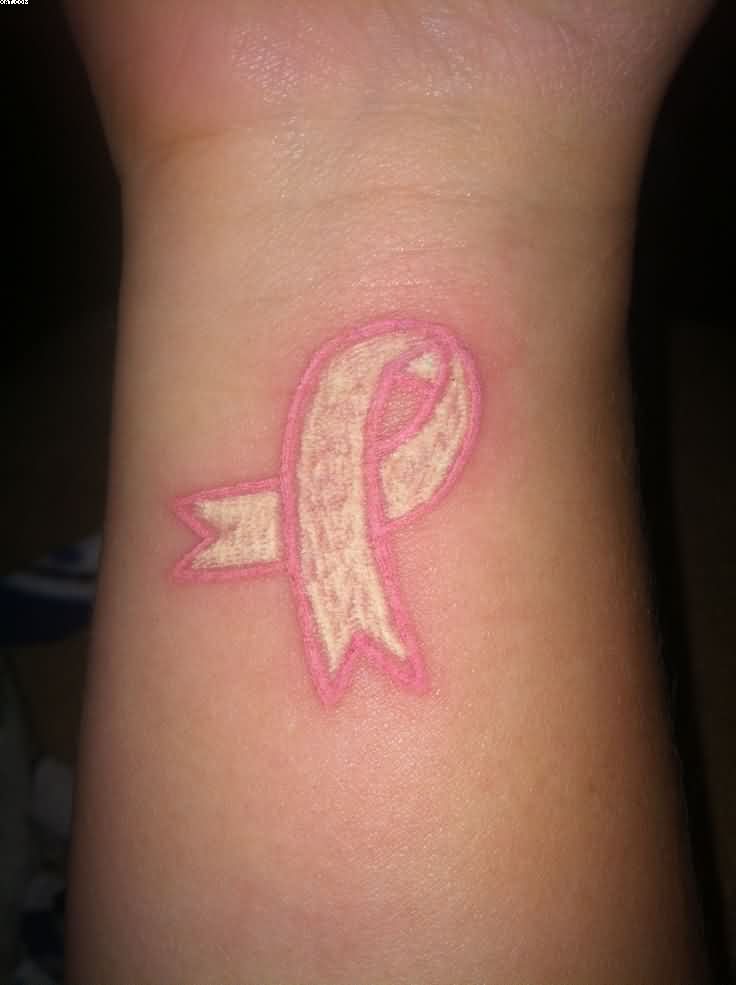 white-breast-cancer-ribbon-tattoo-with-pink-outline