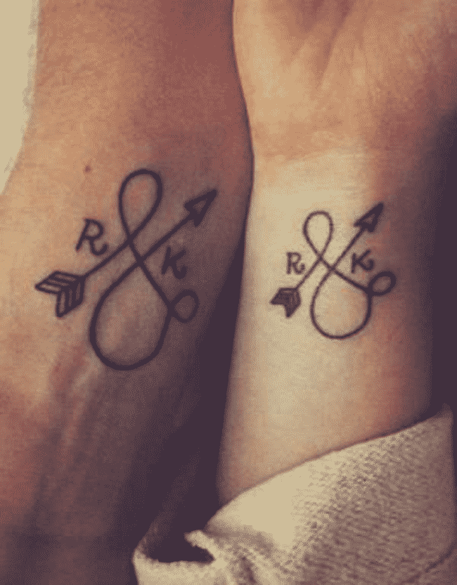 Arrow-Couple-Tattoo