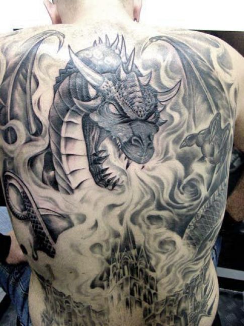 Back-Dragon-tattoos