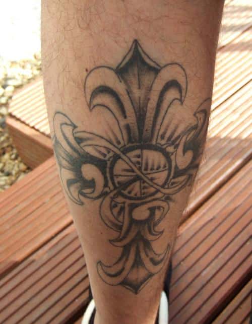 Beautiful celtic christian tattoo pictures