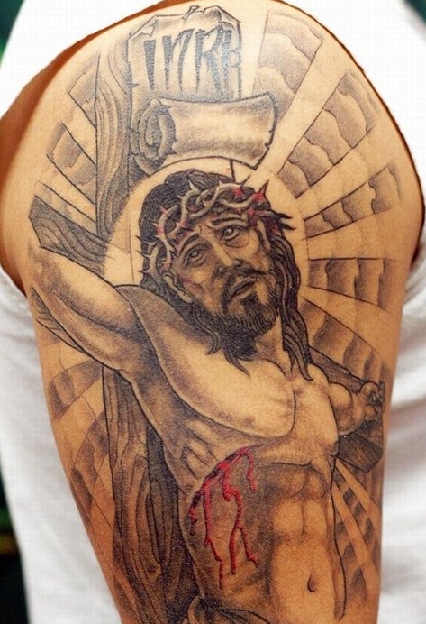 religious tattoos for men