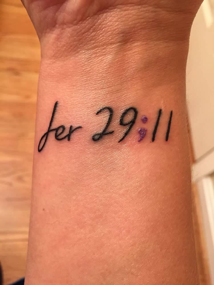 50 Semicolon Tattoos Ideas and Meaning 2023
