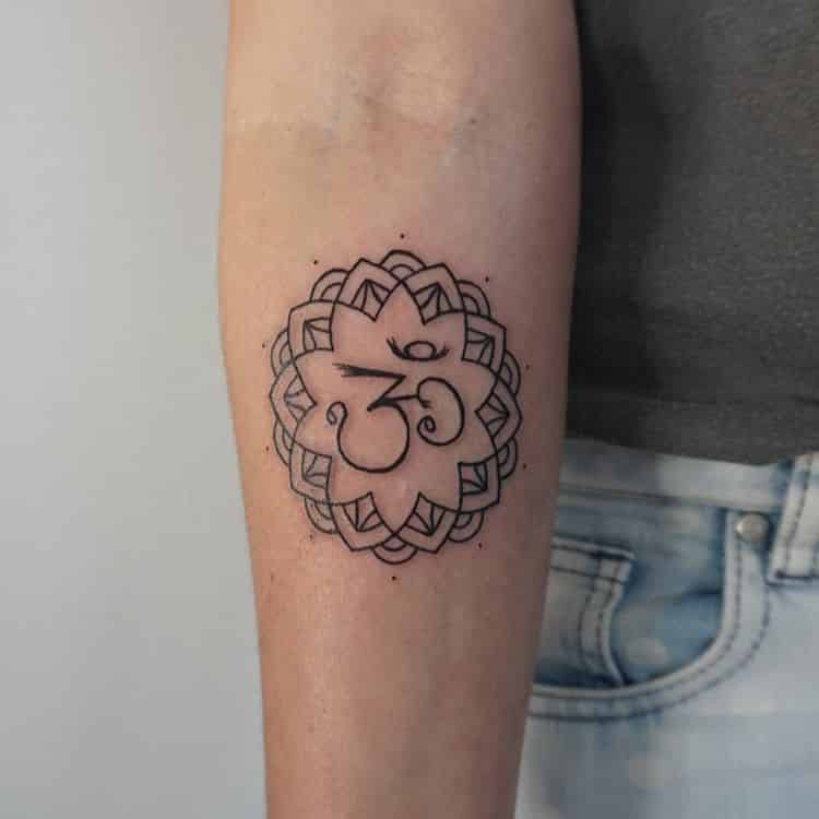 mandala-tattoo-with-Om-symbol