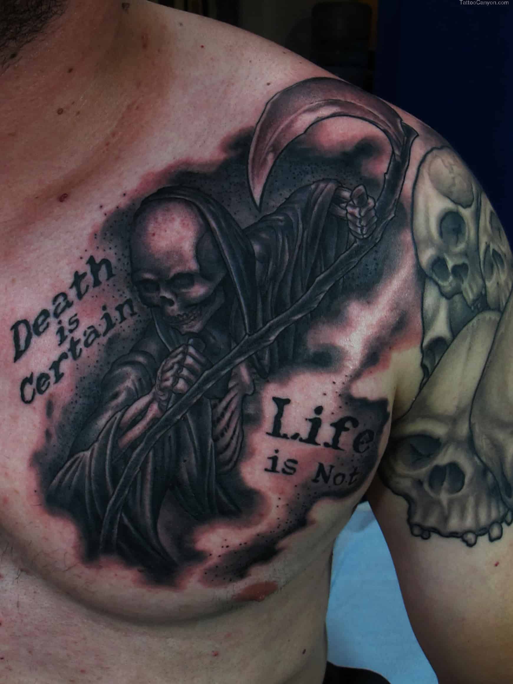 top grim reaper tattoo designs