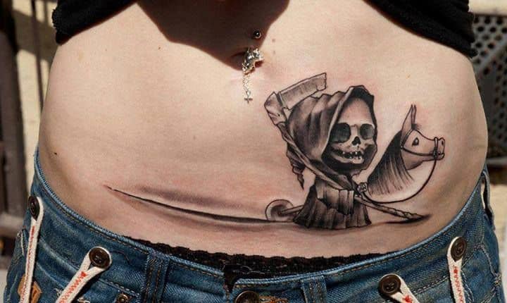 grim reaper tattoo ideas