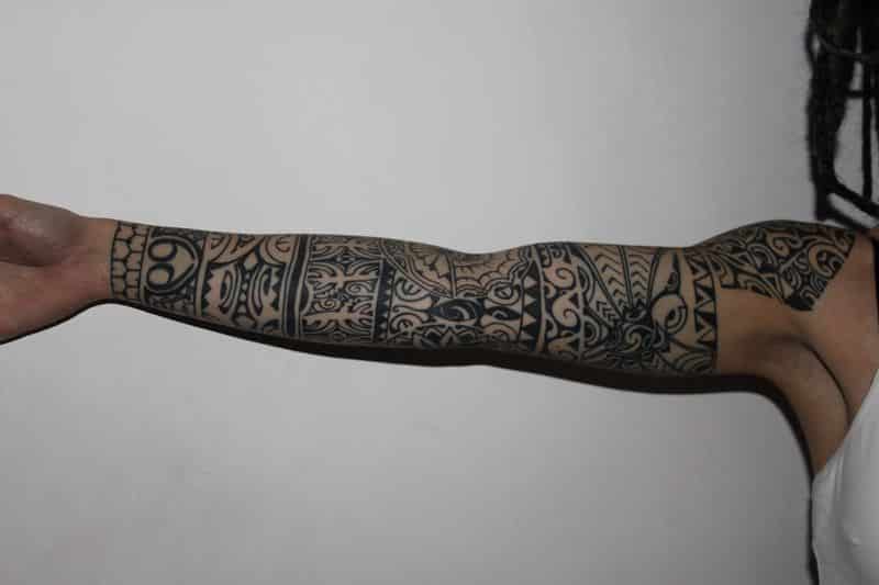 Elbow Tattoos full arm