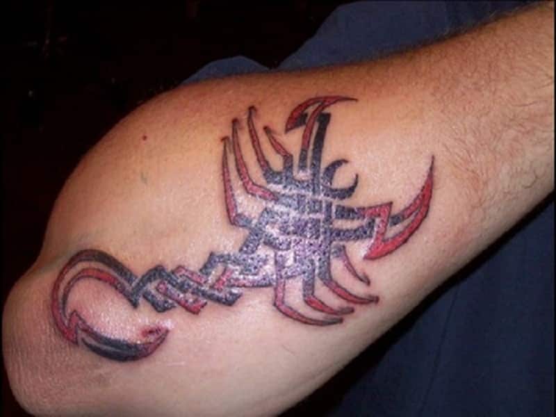 Futuristic Scorpion Tattoos Design