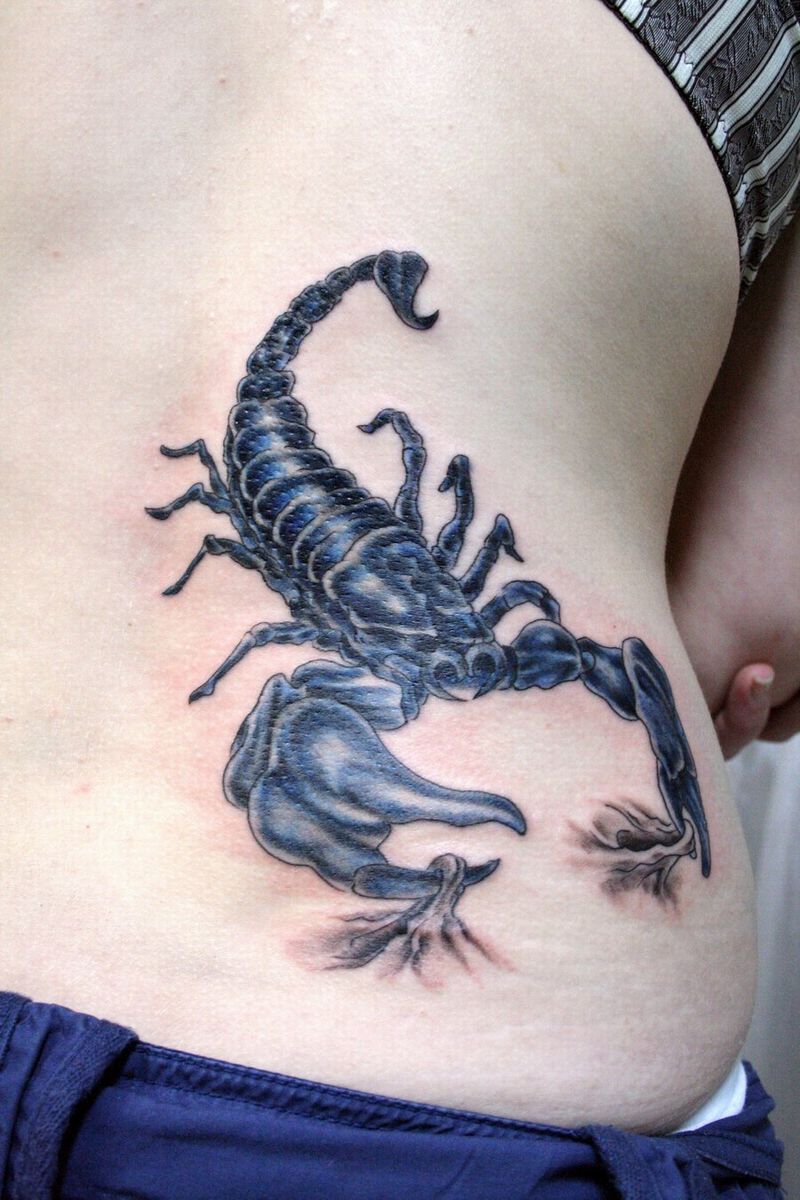 The greatest diversity of scorpion tattoos