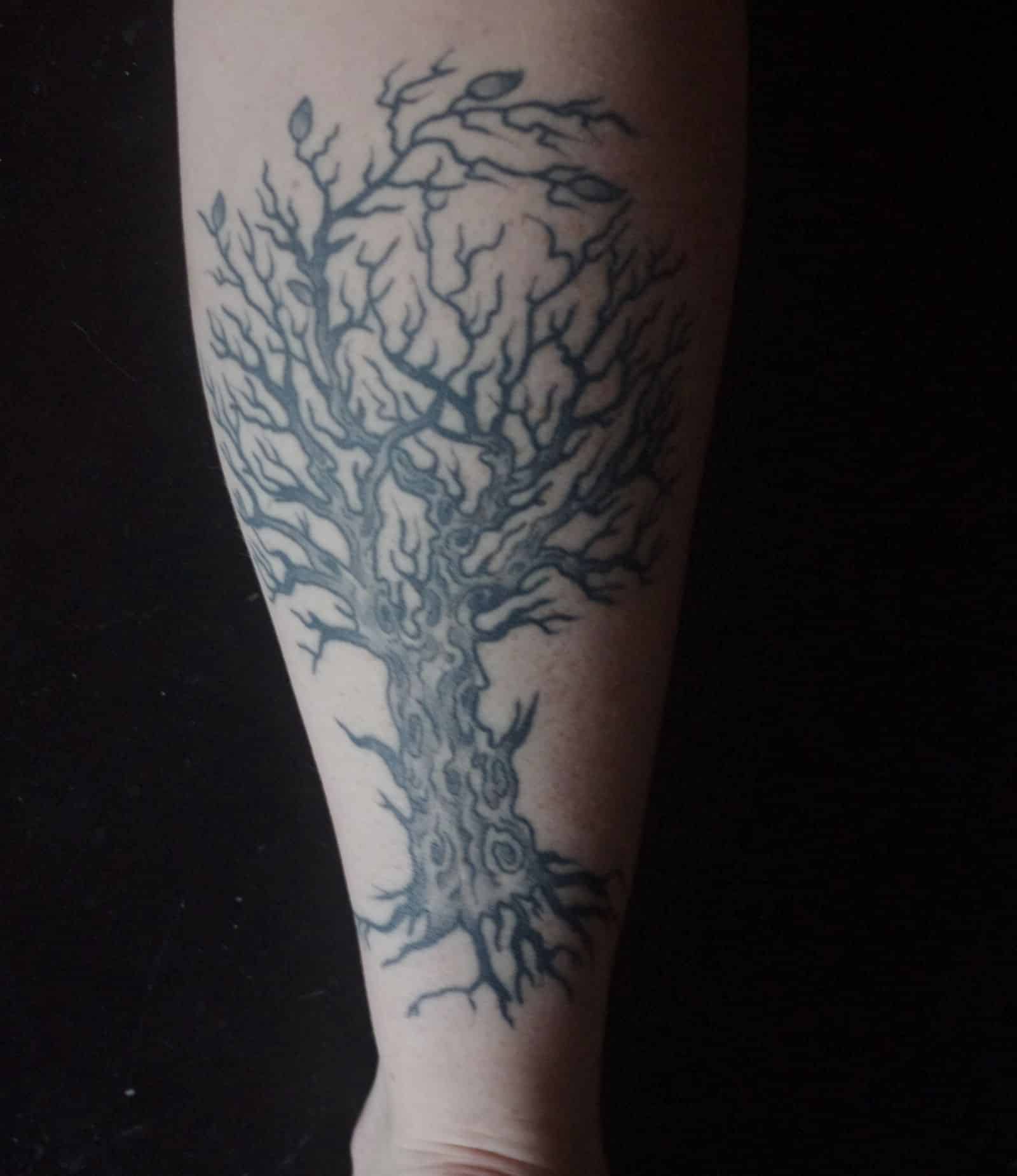 Tree Tattoo On Arm