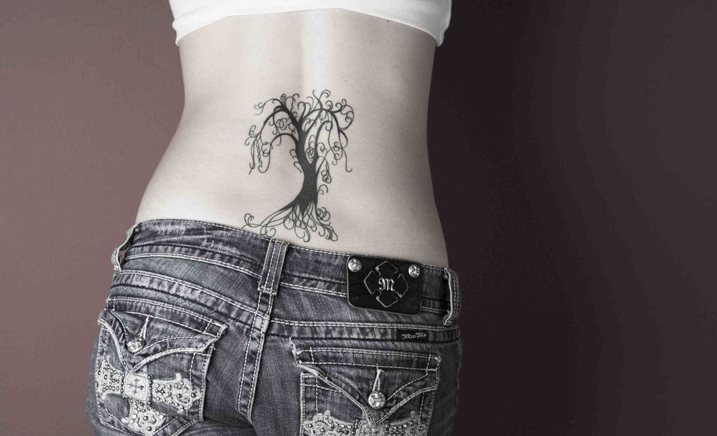 Willow Tree Watercolor Weeping Tattoo