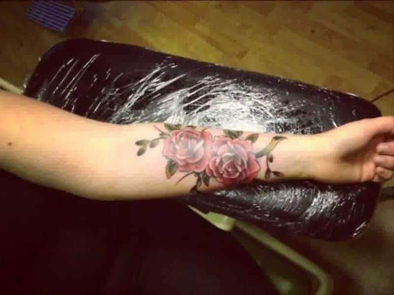 Flower Forearm Tattoos