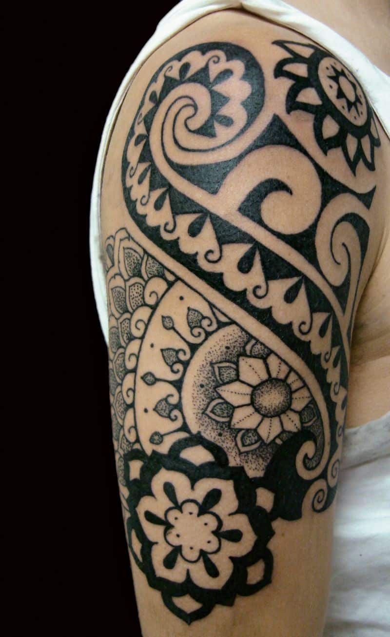 Tribal Best Sleeve Tattoo