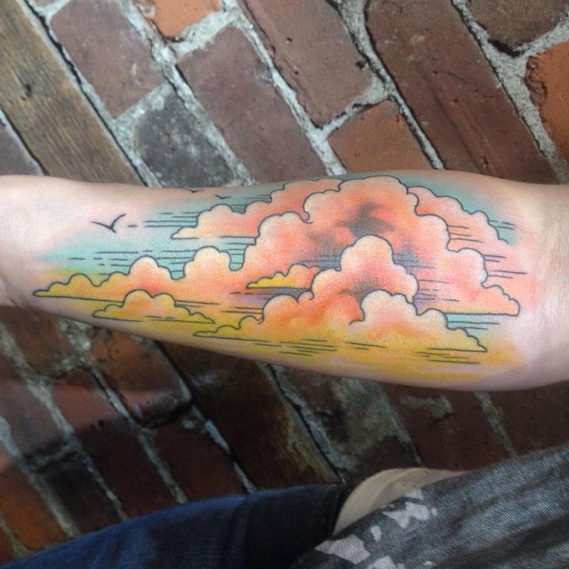 Best Cloud Tattoo