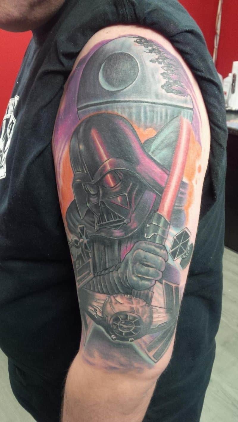 Darth Vader on Arm