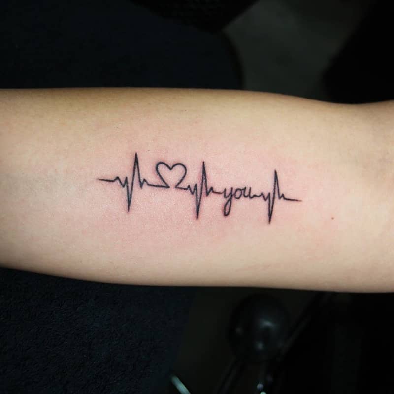 Heart Beat Tattoos