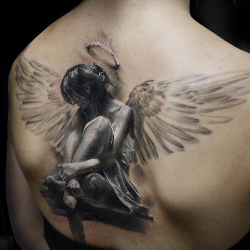 Tattoos Angel Angel Tattoos For Men Ideas And Inspiration For Guys - Tattoo Design Ideas