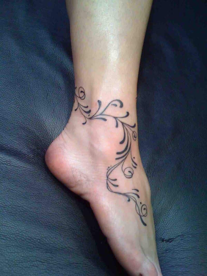 Women Ankle Tattoos