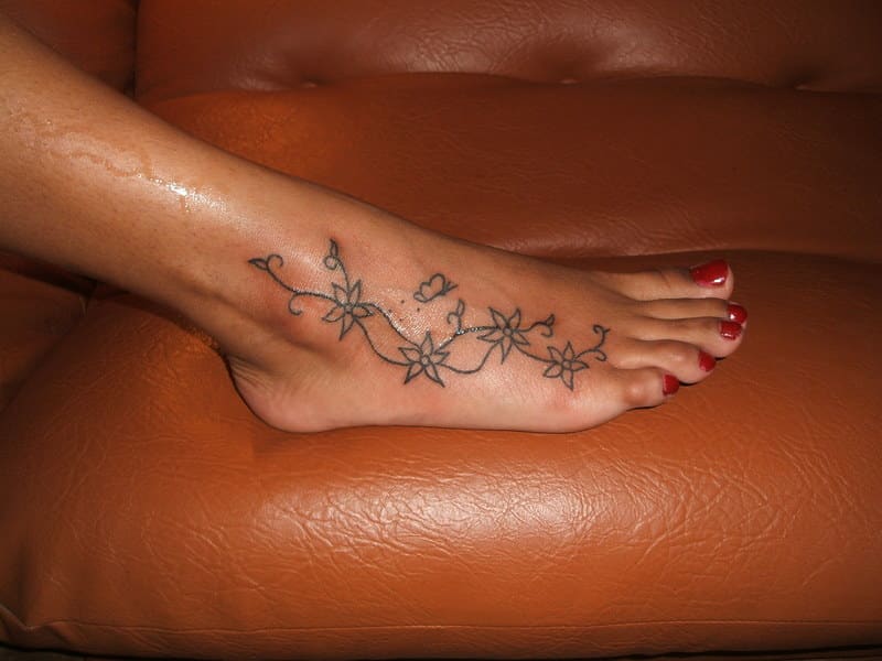 amazing ankle tattoos for women