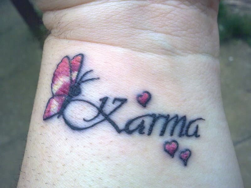 name tattoos on wrist