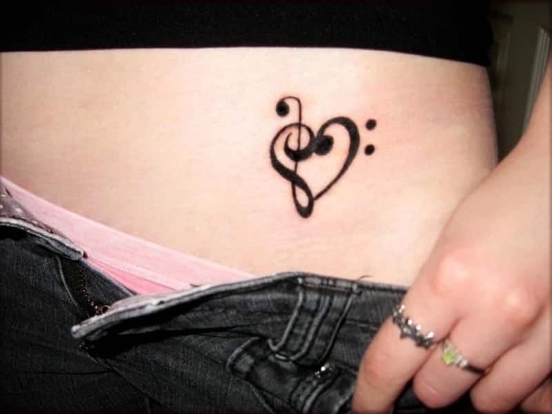 Small Music Tattoo Small Music Tattoos For Girls Tattoo Body
