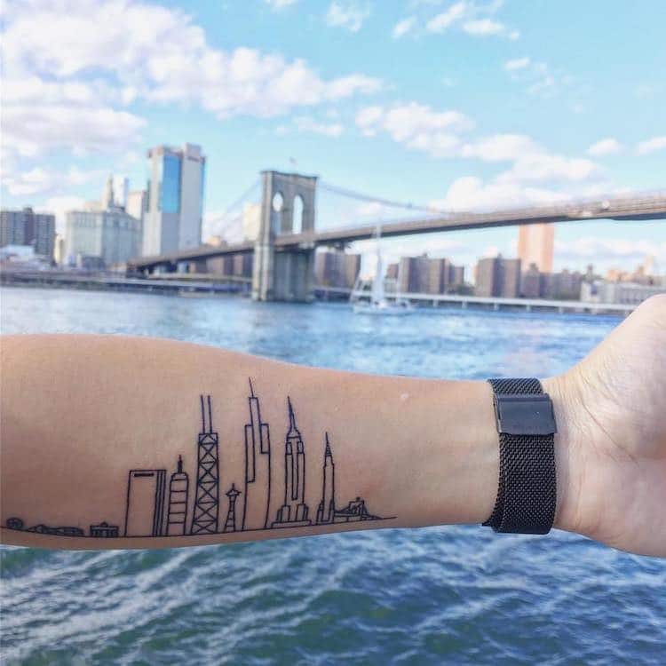 Tattoos Inspired by the Majestic Beauty of Architecture